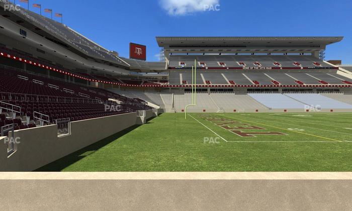 Kyle Field - Section Field Box 12 Seat View