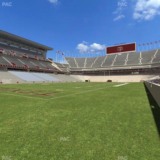 Kyle Field - Section Field Box 13 Seat View