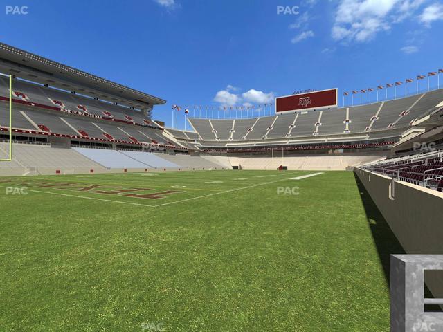 Kyle Field - Section Field Box 13 Seat View