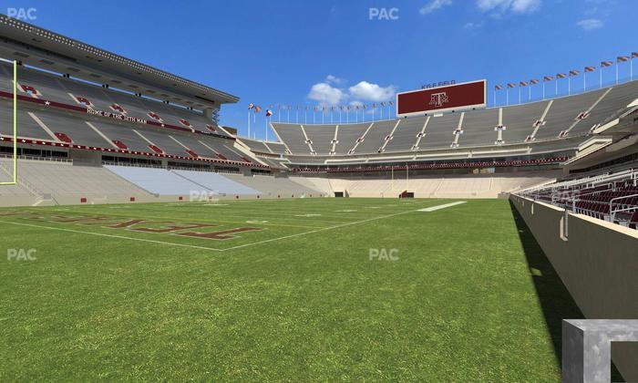 Kyle Field - Section Field Box 13 Seat View