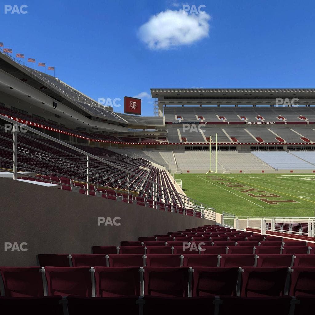 Kyle Field - Section Field Box 13 Seat View