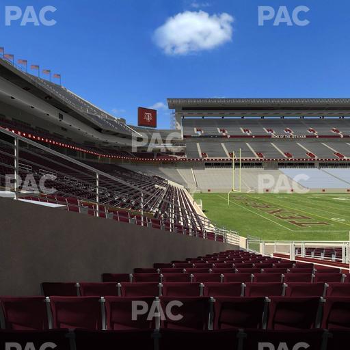 Kyle Field - Section Field Box 13 Seat View