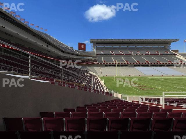 Kyle Field - Section Field Box 13 Seat View