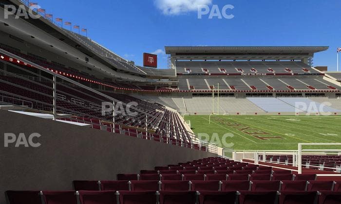 Kyle Field - Section Field Box 13 Seat View