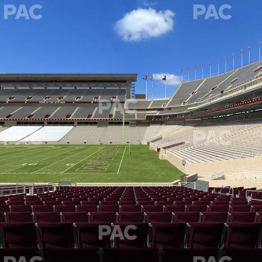 Kyle Field - Section Field Box 2 Seat View