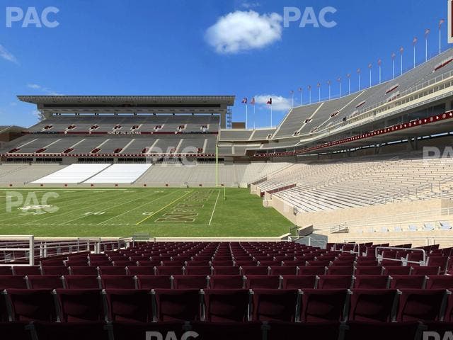 Kyle Field - Section Field Box 2 Seat View