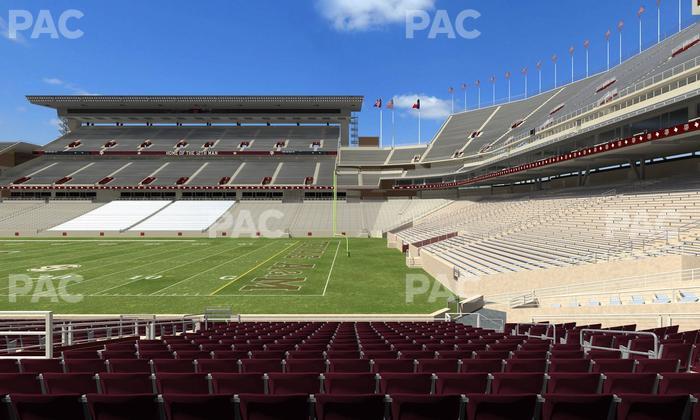 Kyle Field - Section Field Box 2 Seat View