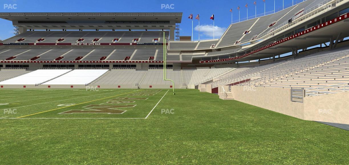 Kyle Field - Section Field Box 2 Seat View