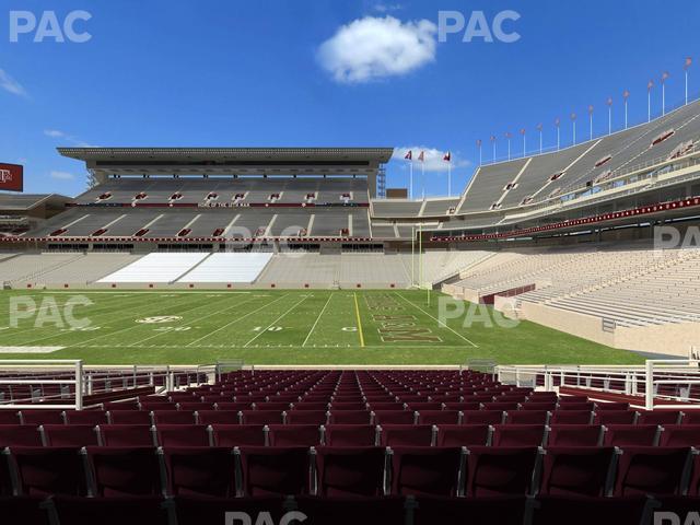Kyle Field - Section Field Box 3 Seat View