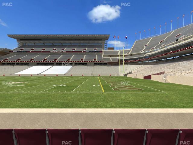 Kyle Field - Section Field Box 3 Seat View