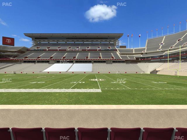 Kyle Field - Section Field Box 5 Seat View