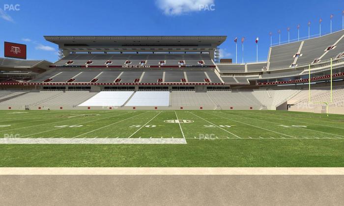 Kyle Field - Section Field Box 5 Seat View