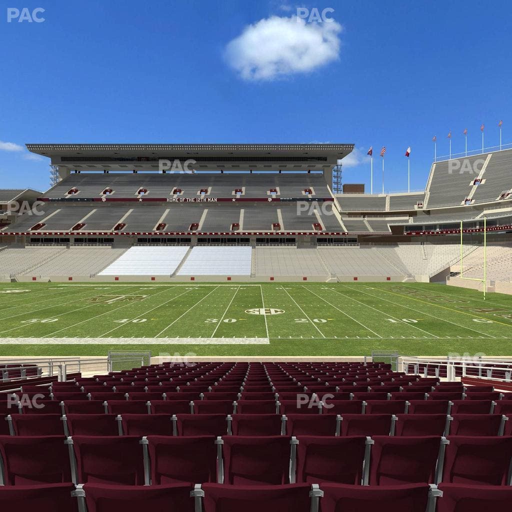 Kyle Field - Section Field Box 5 Seat View