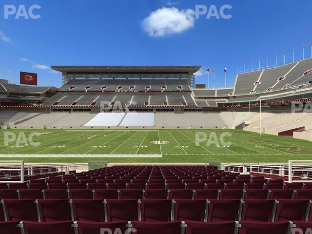 Kyle Field - Section Field Box 5 Seat View