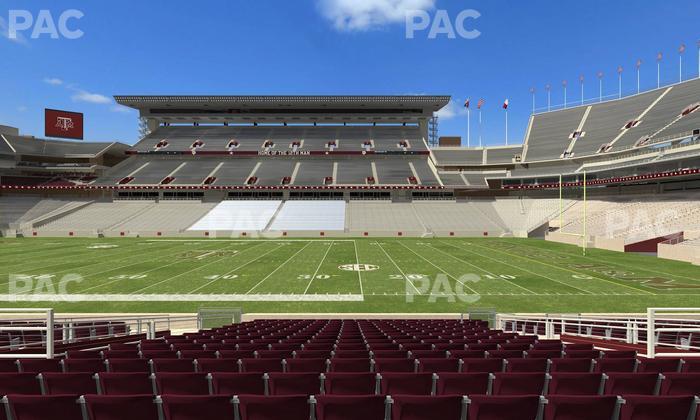 Kyle Field - Section Field Box 5 Seat View