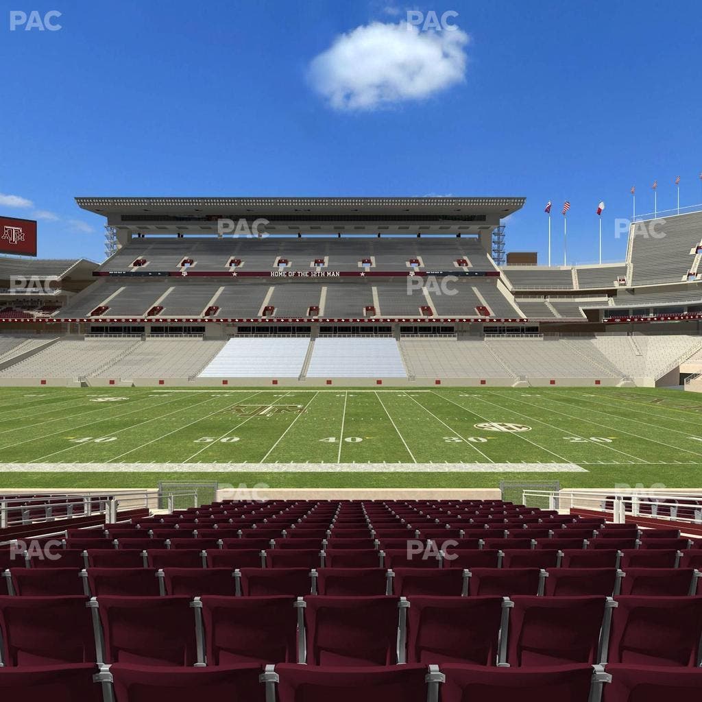 Kyle Field - Section Field Box 6 Seat View