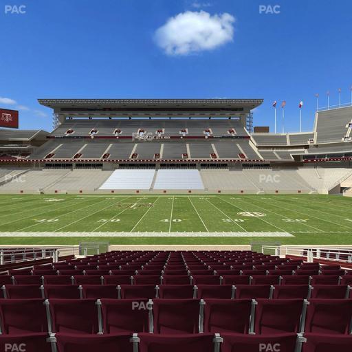 Kyle Field - Section Field Box 6 Seat View