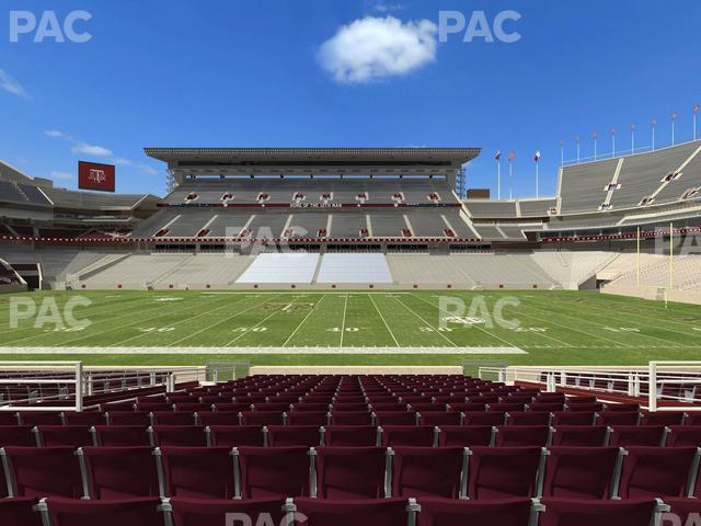 Kyle Field - Section Field Box 6 Seat View