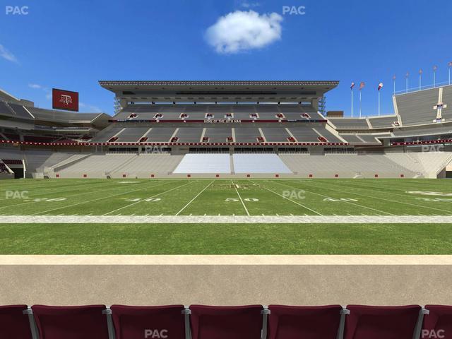 Kyle Field - Section Field Box 7 Seat View