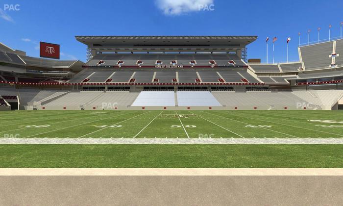Kyle Field - Section Field Box 7 Seat View
