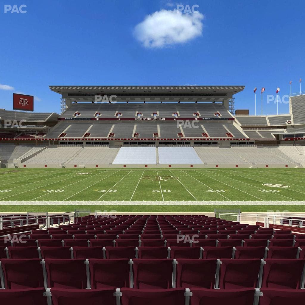 Kyle Field - Section Field Box 7 Seat View