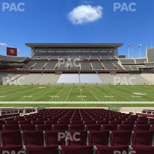 Kyle Field - Section Field Box 7 Seat View
