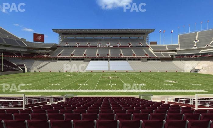 Kyle Field - Section Field Box 7 Seat View