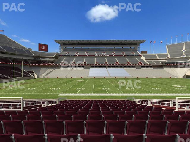 Kyle Field - Section Field Box 8 Seat View