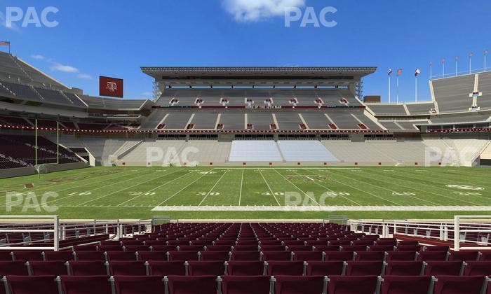Kyle Field - Section Field Box 8 Seat View