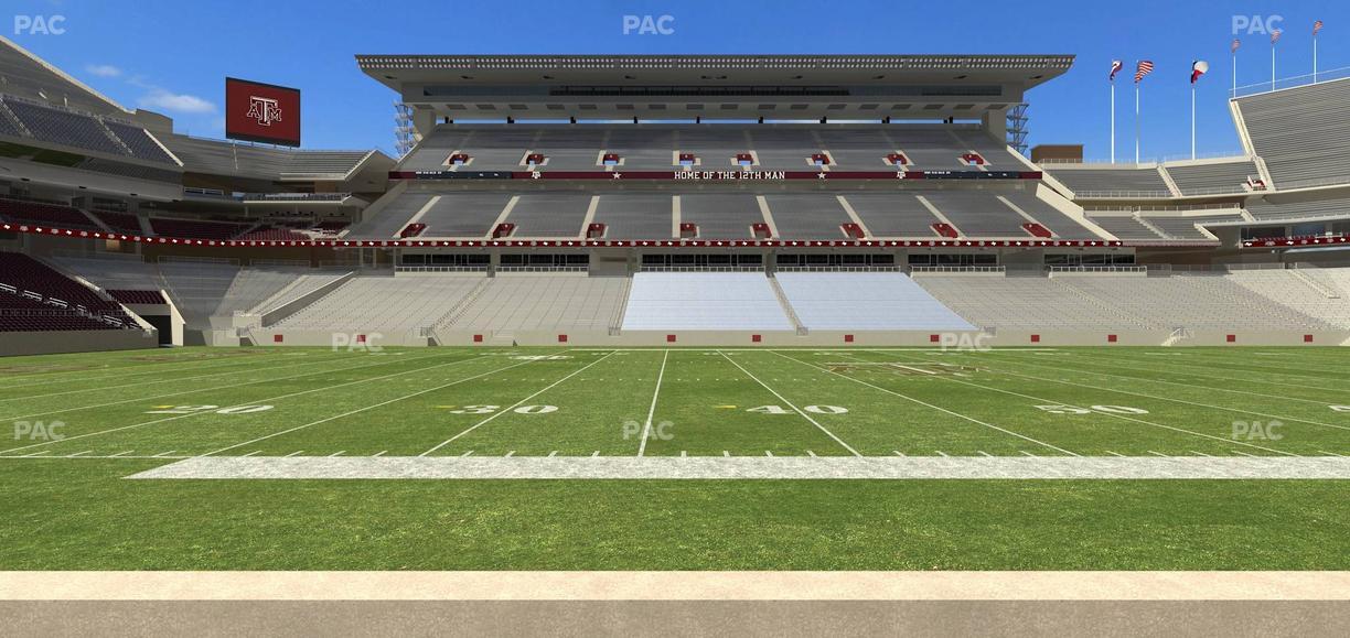 Kyle Field - Section Field Box 8 Seat View