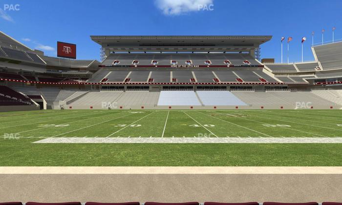 Kyle Field - Section Field Box 8 Seat View