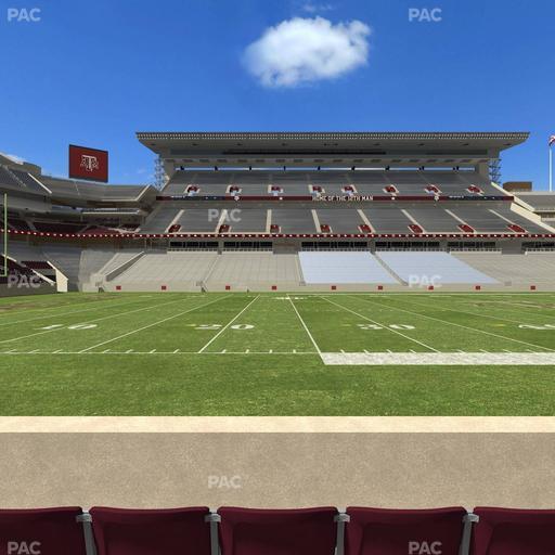 Kyle Field - Section Field Box 9 Seat View