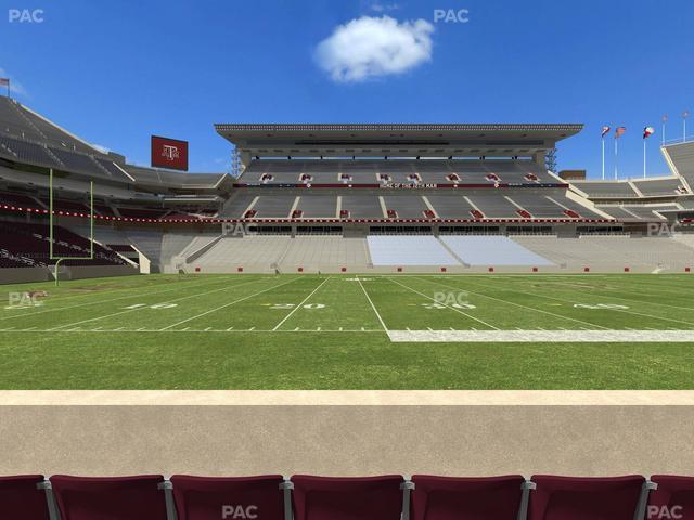 Kyle Field - Section Field Box 9 Seat View