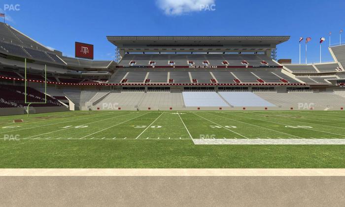 Kyle Field - Section Field Box 9 Seat View
