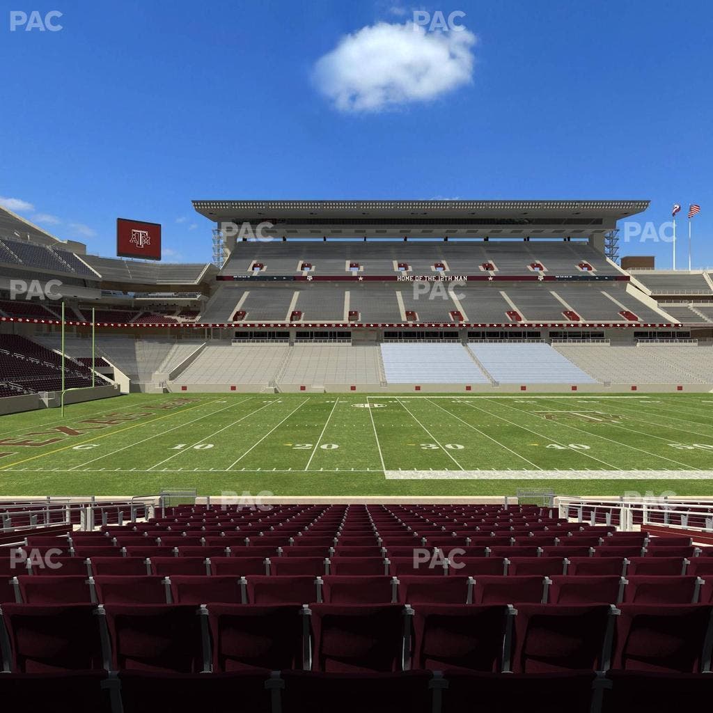 Kyle Field - Section Field Box 9 Seat View