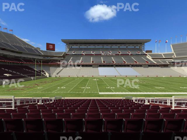 Kyle Field - Section Field Box 9 Seat View