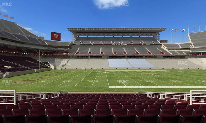 Kyle Field - Section Field Box 9 Seat View