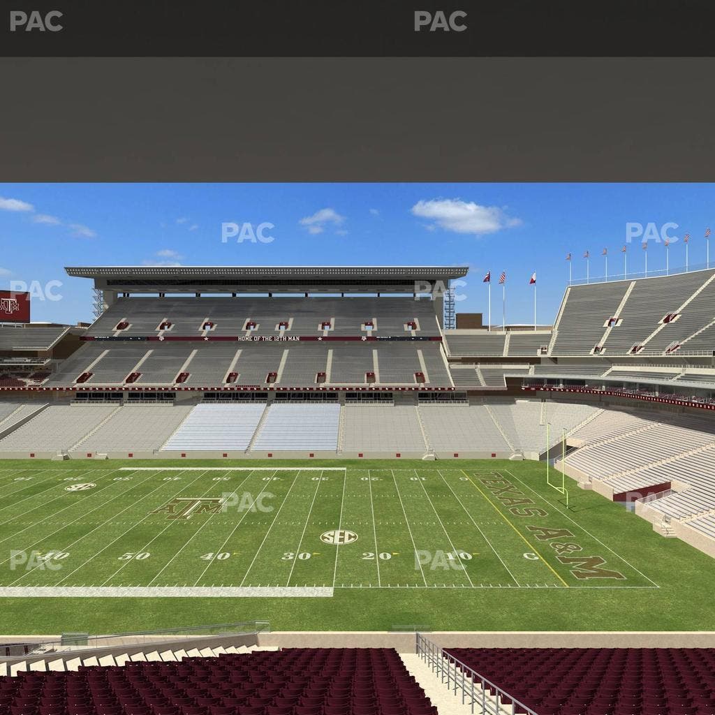 Kyle Field - Section Legacy Club 5 Seat View