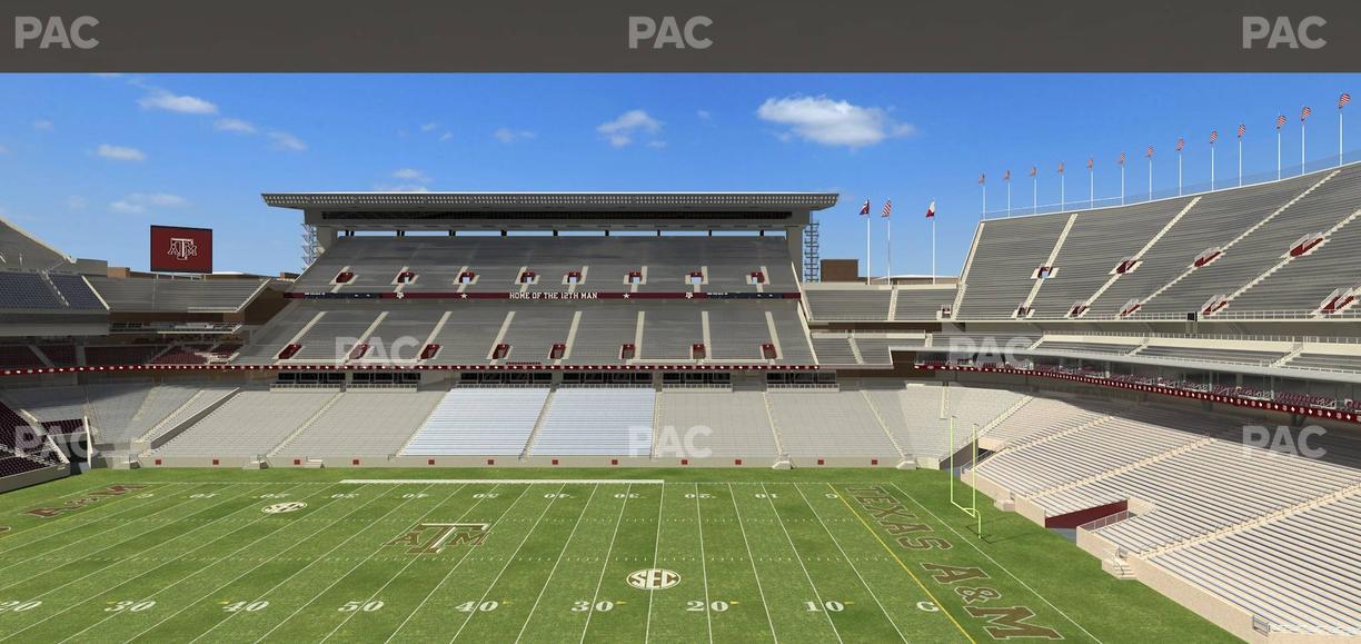 Kyle Field - Section Legacy Club 5 Seat View