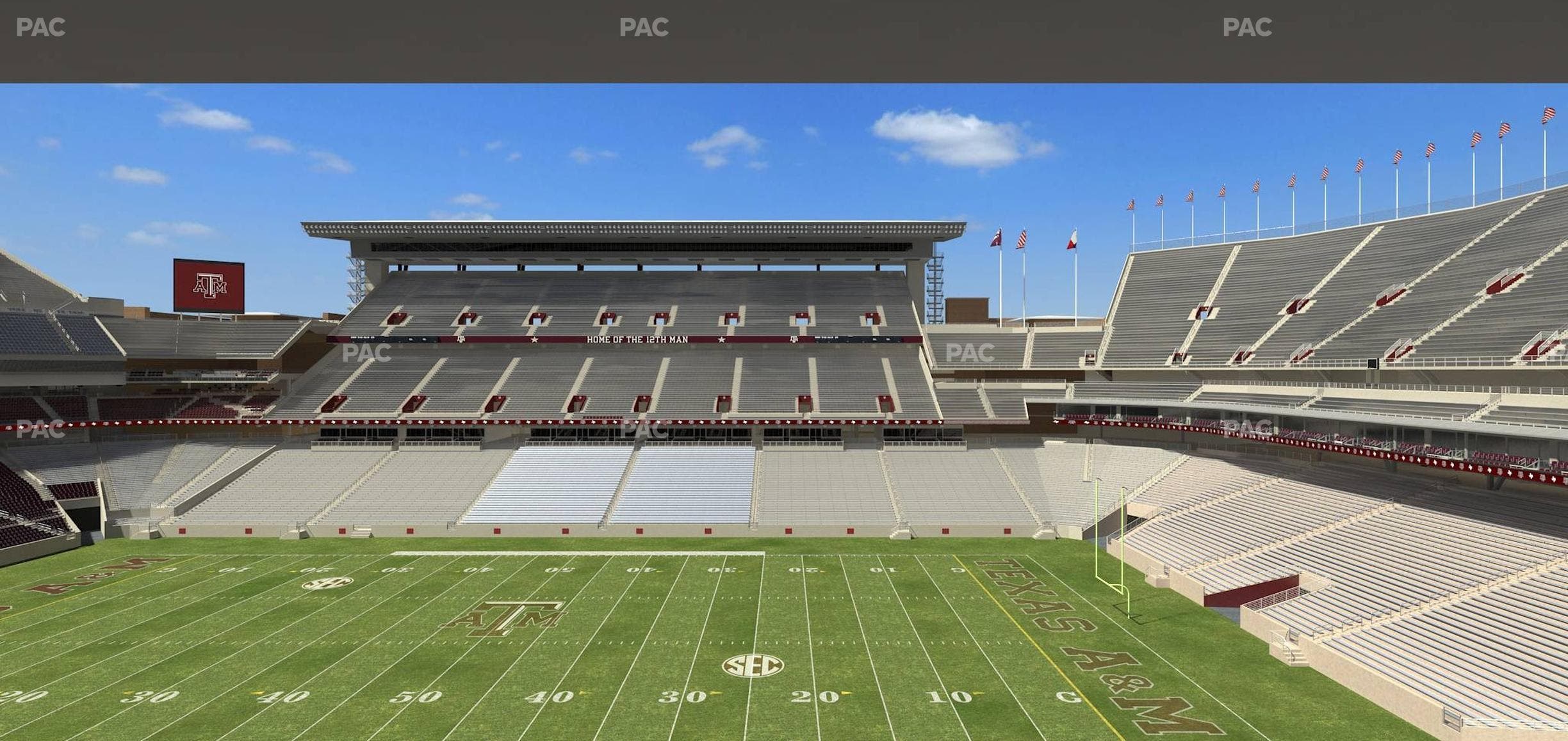 Kyle Field - Section Legacy Club 5 Seat View