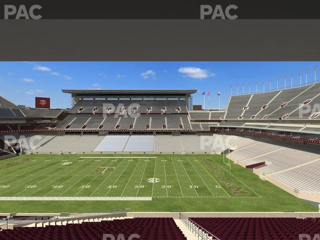 Kyle Field - Section Legacy Club 5 Seat View