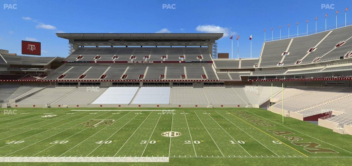 Kyle Field - Section Legacy Club 5 Seat View