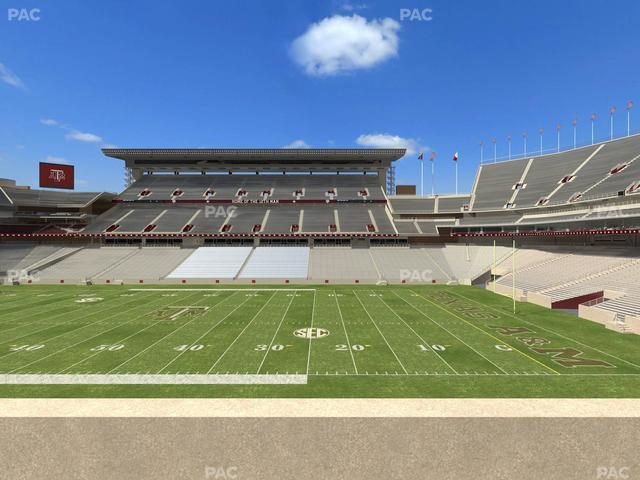Kyle Field - Section Legacy Club 5 Seat View