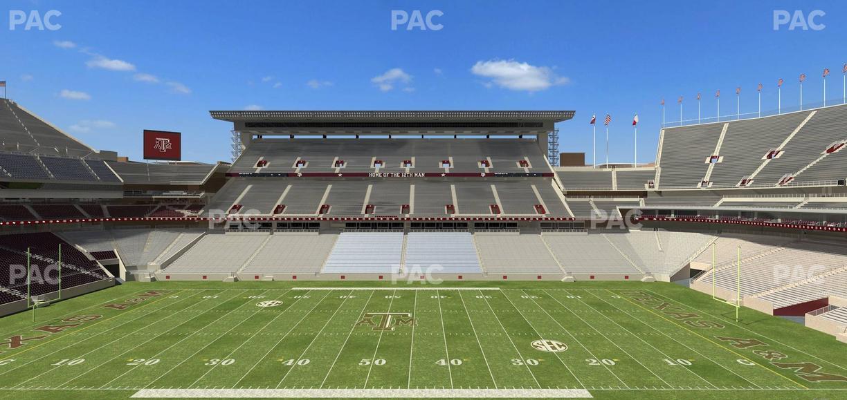 Kyle Field - Section Legacy Club 6 Seat View