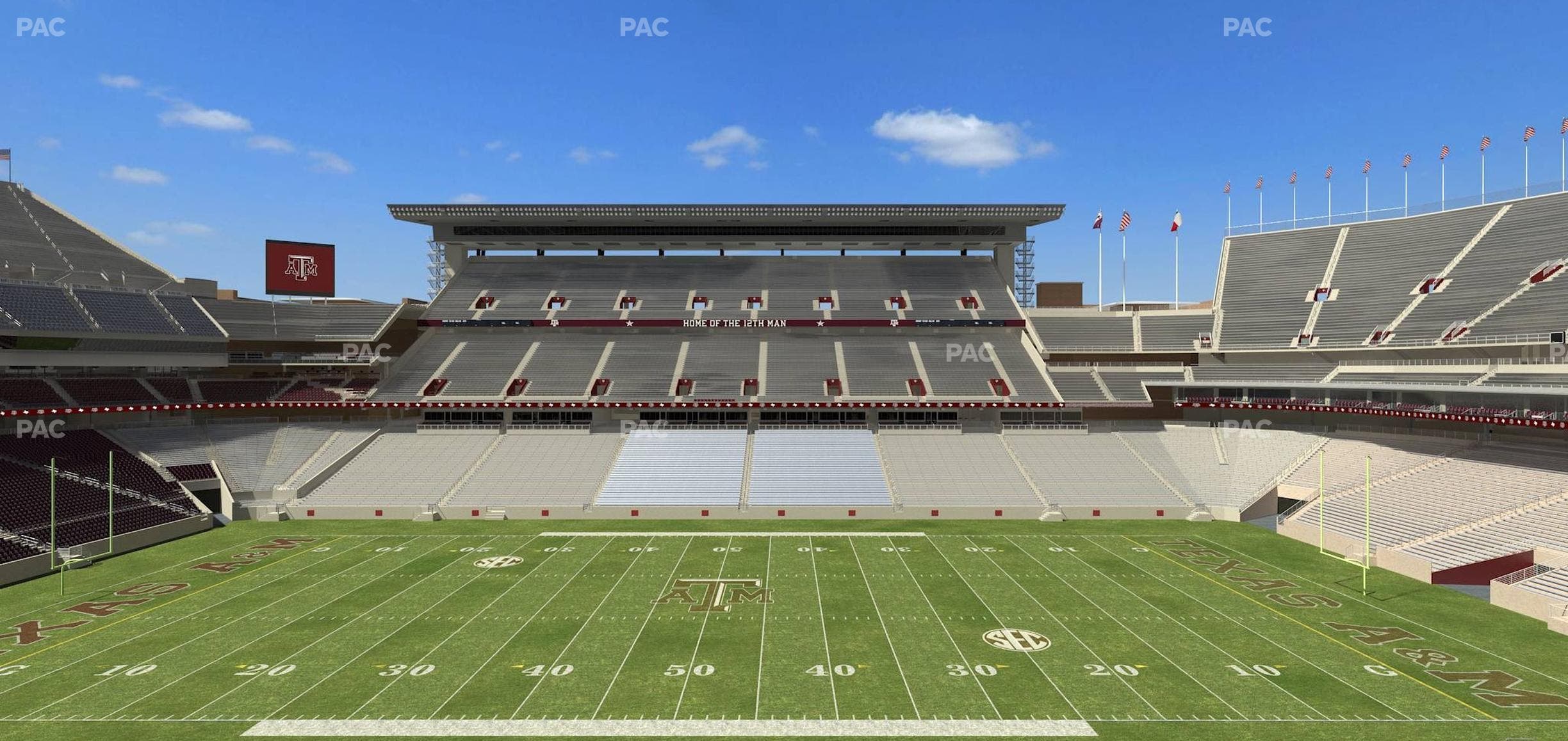Kyle Field - Section Legacy Club 6 Seat View