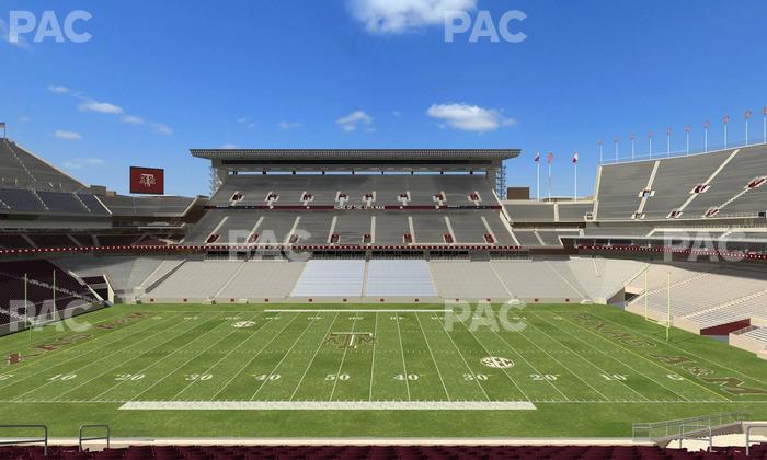 Kyle Field - Section Legacy Club 6 Seat View