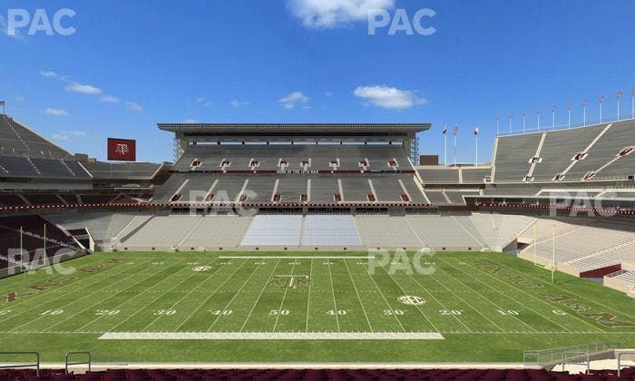Kyle Field - Section Legacy Club 6 Seat View