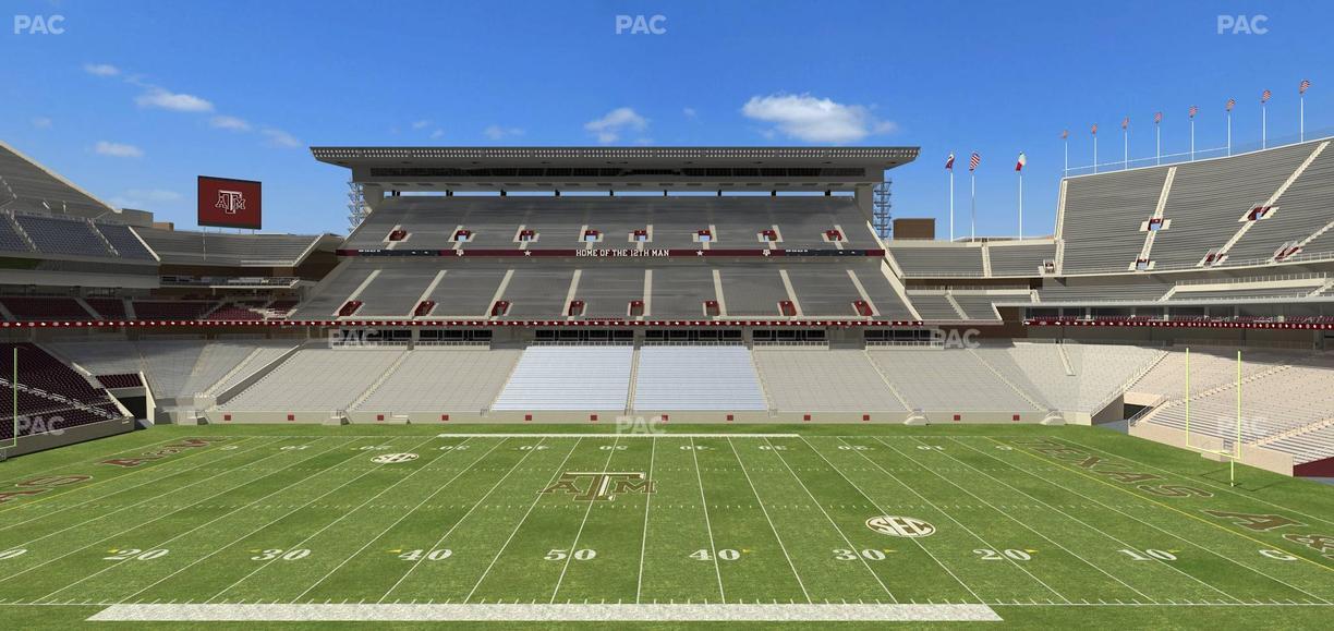 Kyle Field - Section Legacy Club 6 Seat View