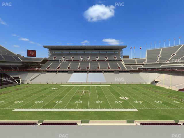 Kyle Field - Section Legacy Club 6 Seat View