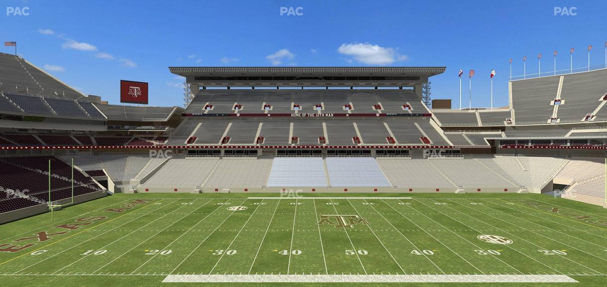 Kyle Field - Section Legacy Club 7 Seat View